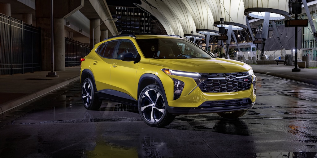 Chevrolet Trax 2025 con sistema Stop/Star y parabrisas tintado