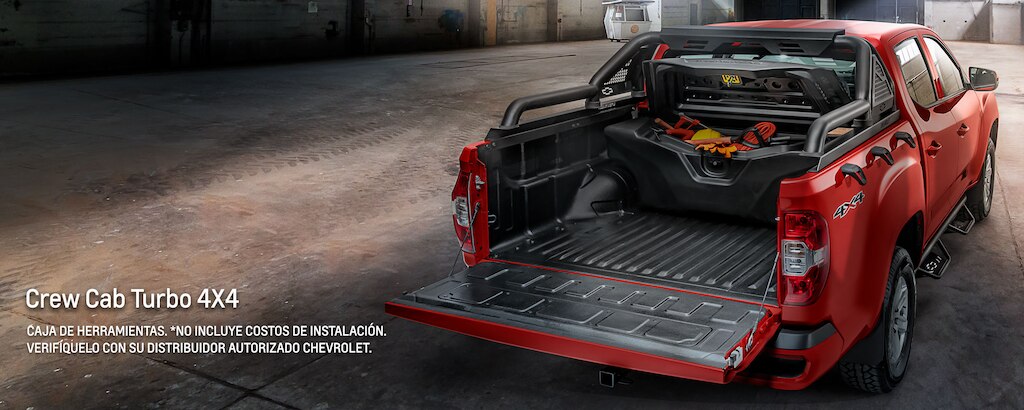 Chevrolet S10 Max 20234, camioneta pickup 4 cilindros con capacidad para cualquier tipo de trabajo