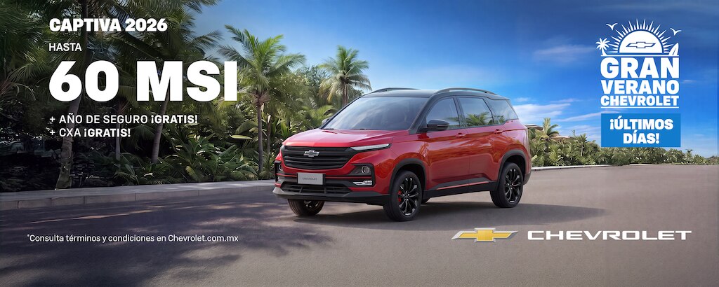 ¡Chevrolet Captiva es mía! 
